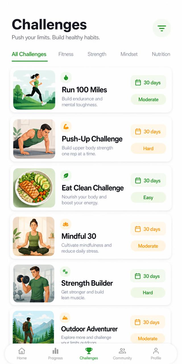 LaynBit challenge library screen